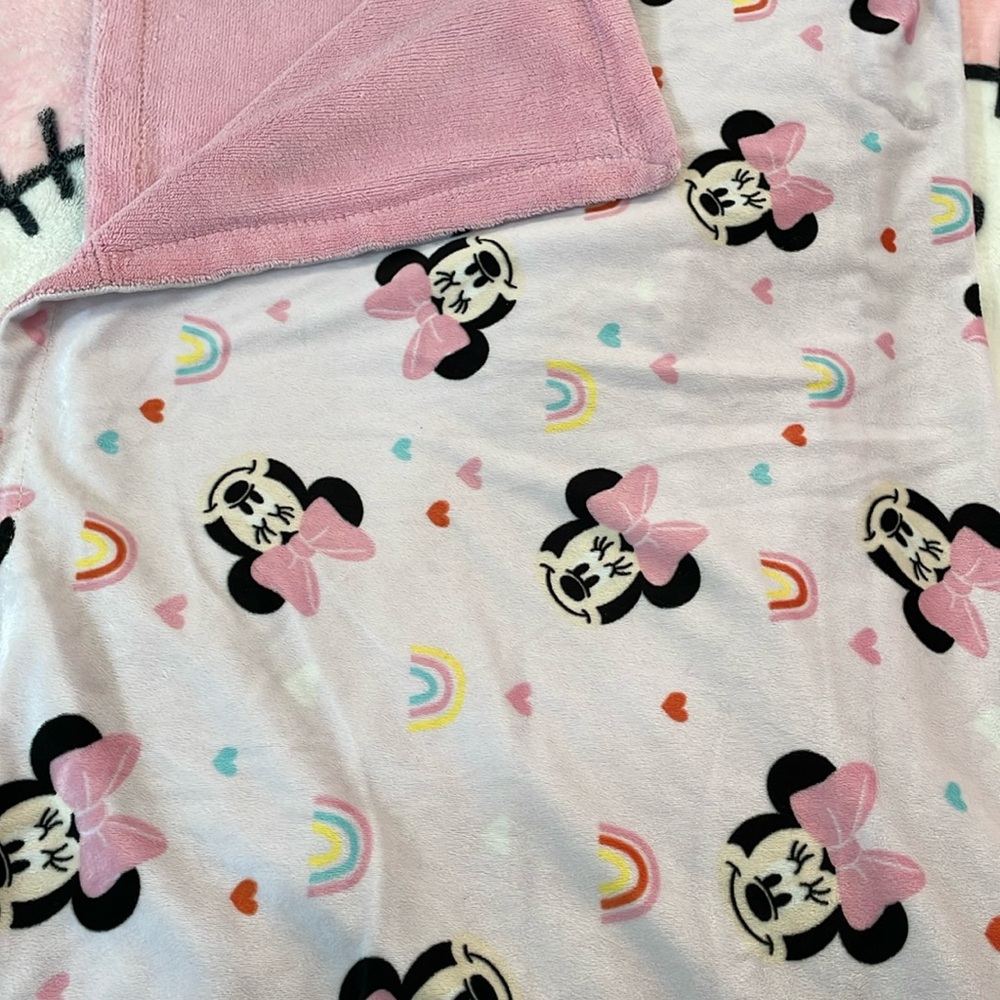 minnie mouse kids blanket 30x40